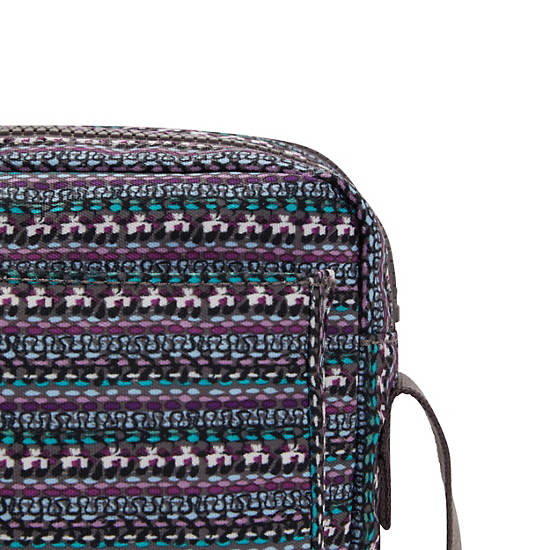 Kipling Abanu Medium Printed Çapraz Askılı Çanta Lacivert | TR 2192HA